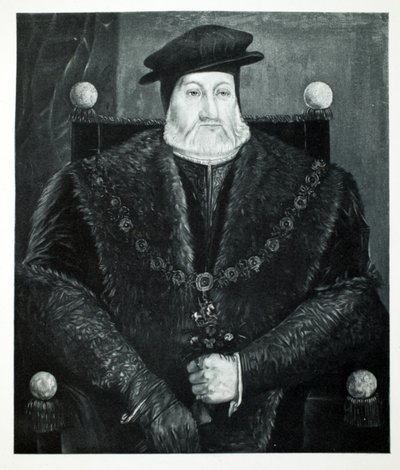 Charles Brandon, hertug af Suffolk, ca. 1544, pub. 1902 (collotype) af after English School