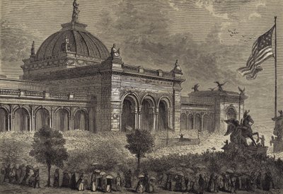 Åbning af Centennial Exhibition, 10. maj 1876 af after Felix Octavius Carr Darley