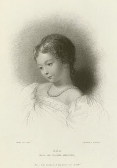 Ada Lovelace af after Frank Stone