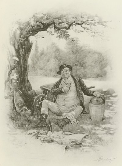 Mr Pickwick af after Frederick Barnard