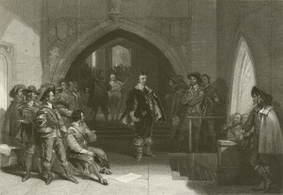 Anholdelse af Strafford af after George Cattermole