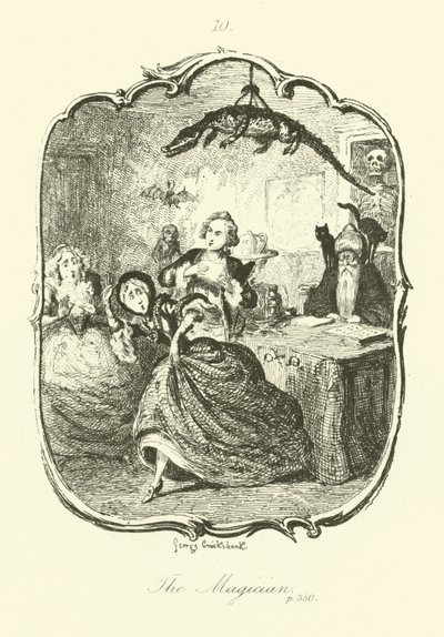 Illustration til Peregrine Pickle af Tobias Smollett af after George Cruikshank