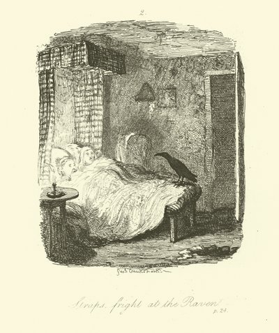 Illustration til Roderick Random af Tobias Smollett af after George Cruikshank