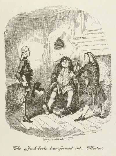 Illustration til Tristram Shandy af after George Cruikshank