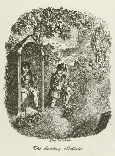 Illustration til Tristram Shandy af after George Cruikshank