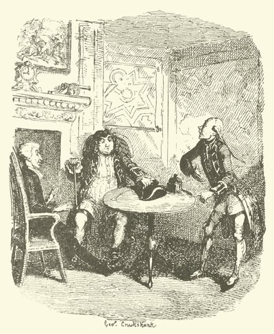 Illustration til Tristram Shandy af after George Cruikshank