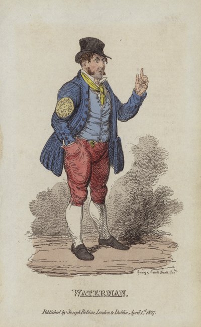 Vandmand af after George Cruikshank