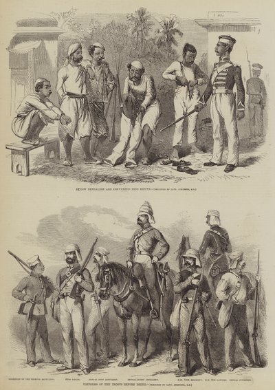 Oprøret i Indien af after George Francklin Atkinson