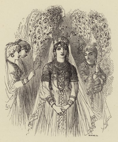 Moores Lalla Rukh af after George Housman Thomas