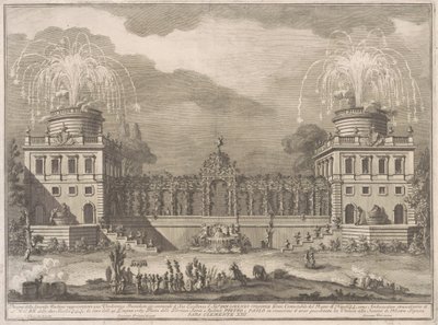 Seconda Macchina for Kina fra 1763: Druehøsten af after Giuseppe Palazzi Giuseppe Vasi after Paolo Posi