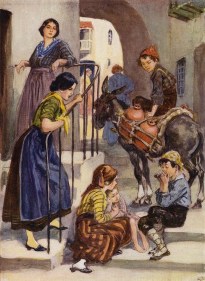 Musik og solskin af after Gordon Frederick Browne