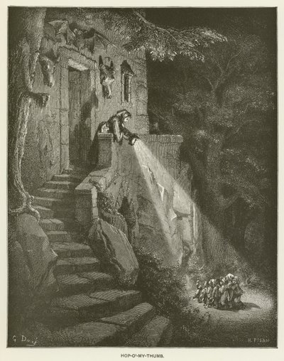 Hop-o-Min-Tommelfinger af Gustave after Dore