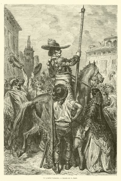 Calderon-hakkeren af Gustave after Dore