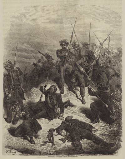 sardinske skytter af Gustave after Dore