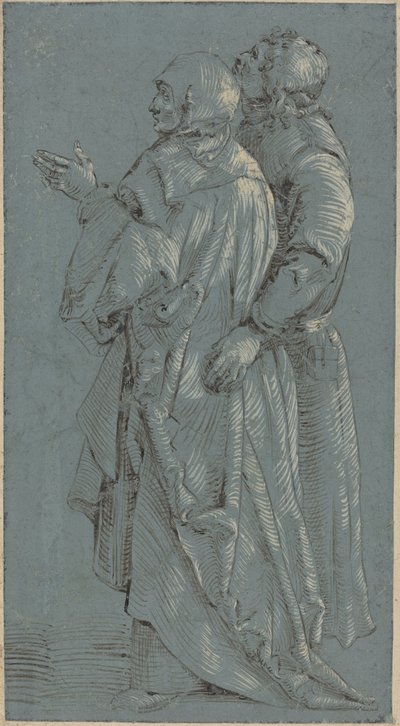 Jomfruen og Sankt Johannes af after Hans Baldung Grien