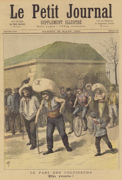 Lastbærernes udfordring af after Henri Meyer