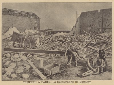 Stormskader i Bobigny, Paris af after Henri Meyer