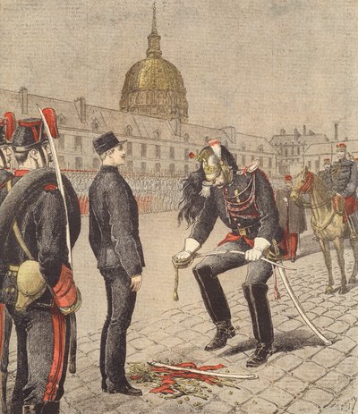 Nedbrydningen af Alfred Dreyfus af after Henri Meyer
