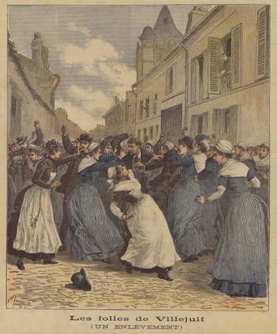 De gale i Villejuif af after Henri Meyer