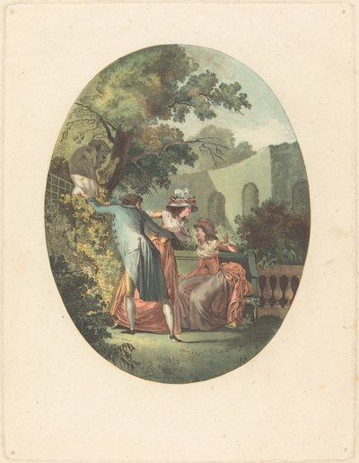 La statue du dieu Pan (Statue of the God Pan) af after Henri Nicolas van Gorp