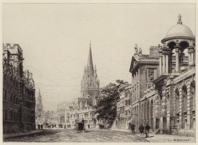 High Street af after Henri Toussaint