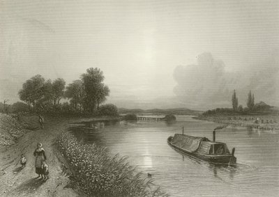 River Trent, nær Wighnor af Henry after Warren