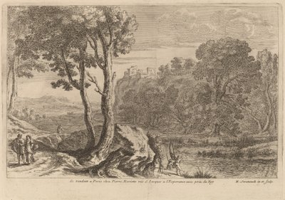Fiskerne af after Herman van Swanevelt