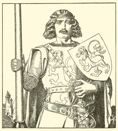 Sir Tristram af Lyonesse af after Howard Pyle