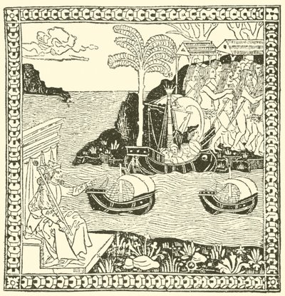 Opdagelsen af Indien af after Italian School