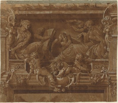 Profet og Sybil af after Jacopo Zanguidi Italian 16th Century called Bertoia
