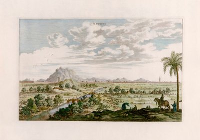 Nanking af after Johannes Nieuhof