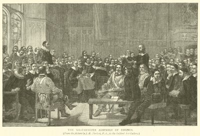 Westminster-forsamlingen af divinerne af after John Rogers Herbert