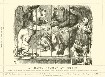 En lykkelig familie i Berlin af after John Tenniel