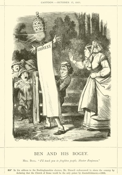 Ben og hans Bogey af after John Tenniel