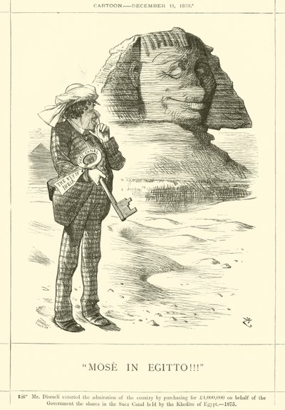 Mose i Egypten!!!! af after John Tenniel