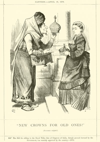Nye kroner til gamle! af after John Tenniel