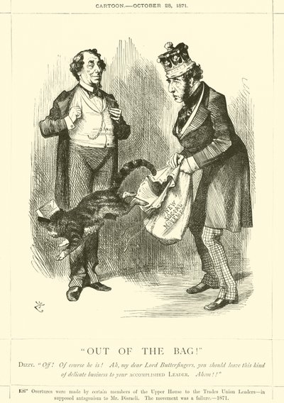 Ud af posen! af after John Tenniel