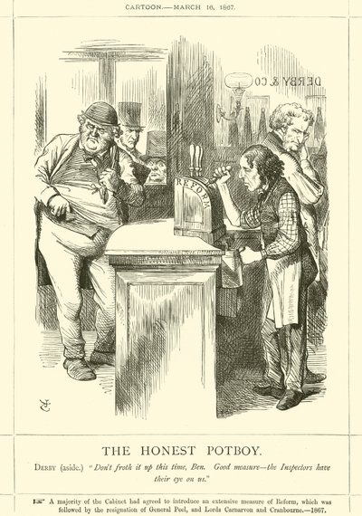 Den ærlige Potboy af after John Tenniel