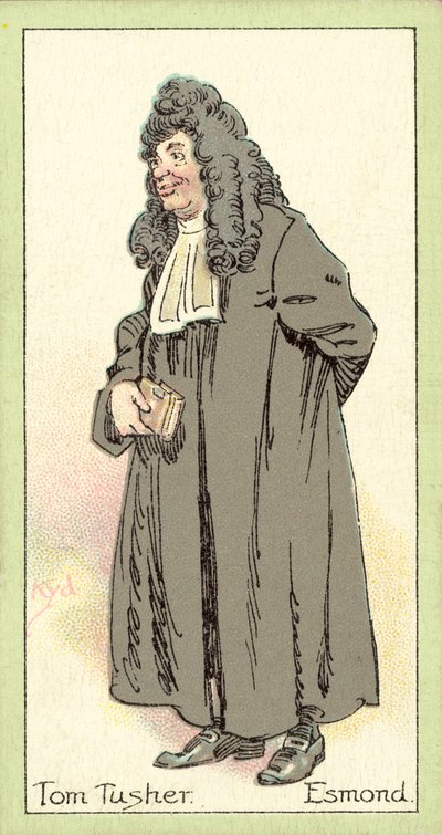 Tom Tusher, Esmond (chromolitho) af after Joseph Clayton Clarke