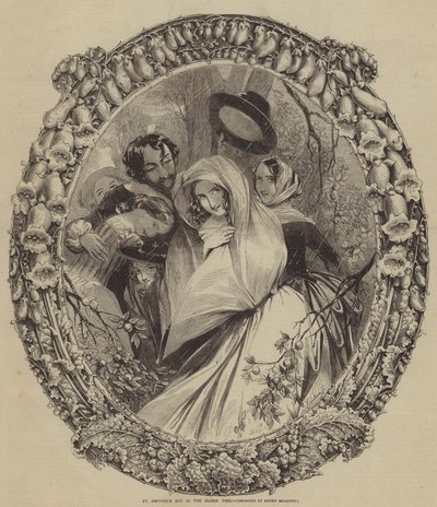 St Swithins Day i Olden Time af after Joseph Kenny Meadows