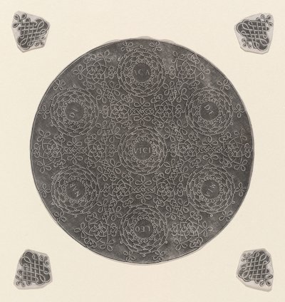Fjerde knude af after Leonardo da Vinci