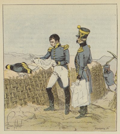 Carnot beder om tjeneste, byen Angers blev betroet ham af after Louis Charles Bombled