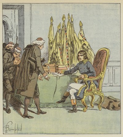 I Italien reddede jeg præster af after Louis Charles Bombled