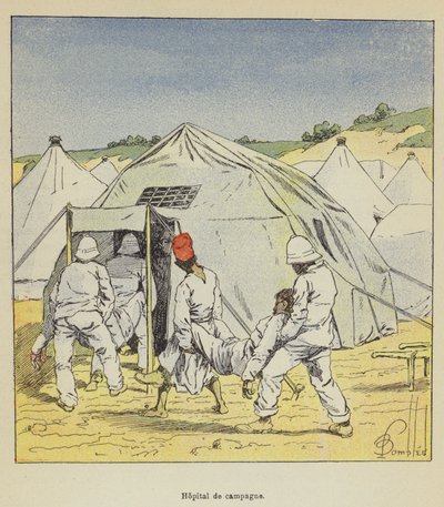 Landshospital af after Louis Charles Bombled