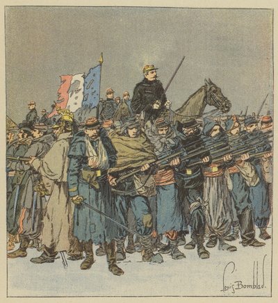 De reddede æren! af after Louis Charles Bombled