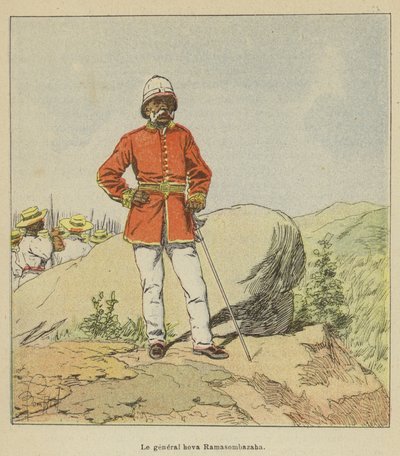 General Hova Ramasombazaha af after Louis Charles Bombled