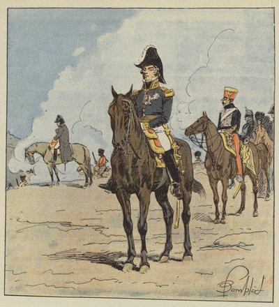 Marskal Berthier af after Louis Charles Bombled