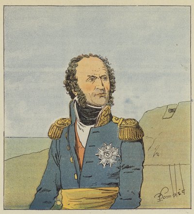 Marskal Brune af after Louis Charles Bombled