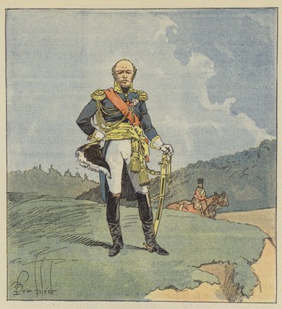 Marskal Davout af after Louis Charles Bombled