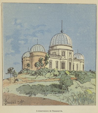 Tananarive-observatoriet af after Louis Charles Bombled